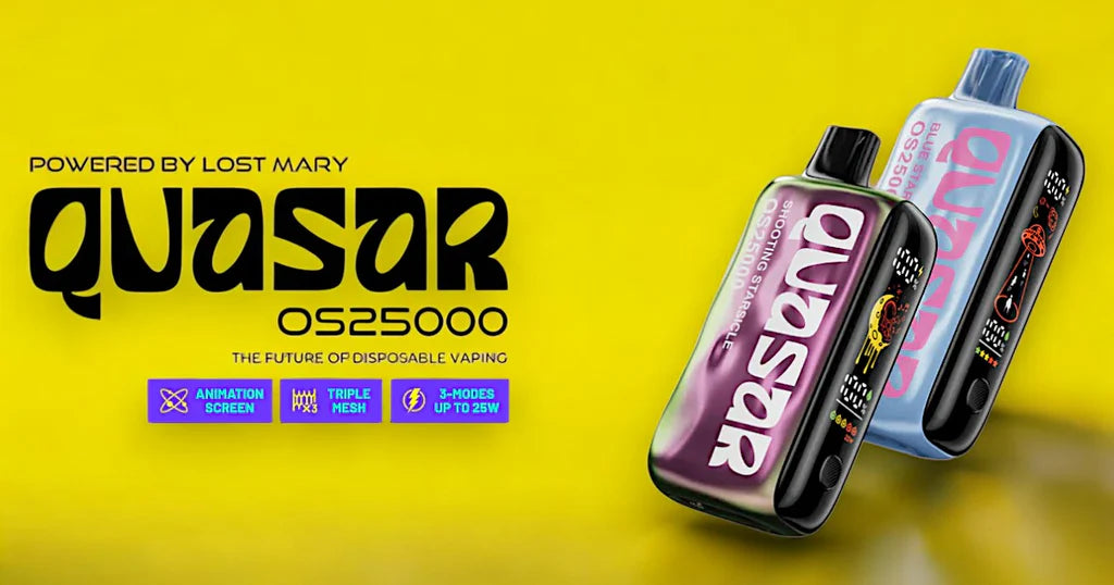 Unleash the Power of Vaping with Lost Mary vape QUASAR OS25000: The Ultimate Vape Experience